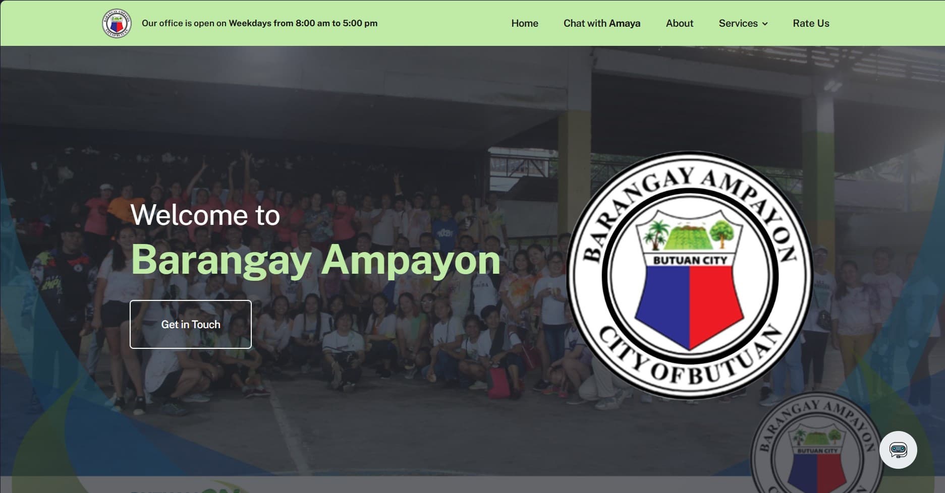 BRGY AI website